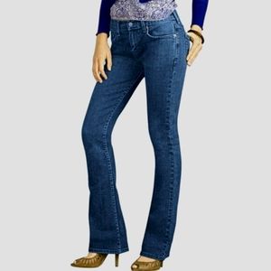 Levi's 515 Medium Wash Mid Rise Classic Bootcut Denim Jeans Womens Size 10M